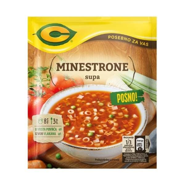 Supa C minestrone sa testeninom 60g 0