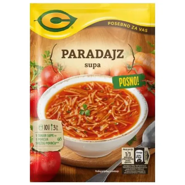 Supa C paradajz sa testeninom 62g 0