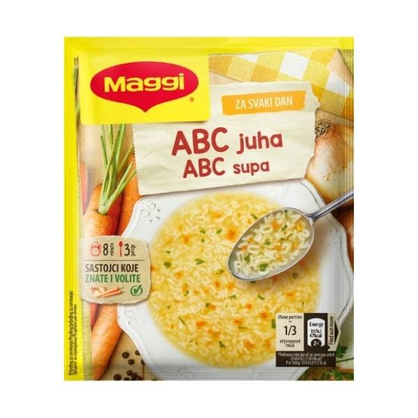Supa MAGGI alfabet 44g 0