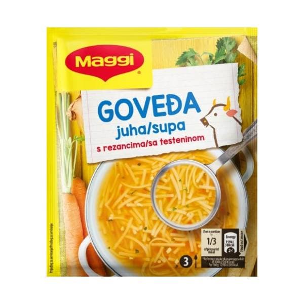 Supa MAGGI goveđa testenina 37g 0