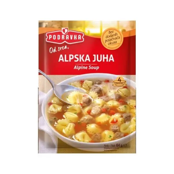 Supa PODRAVKA alpska 67g 0
