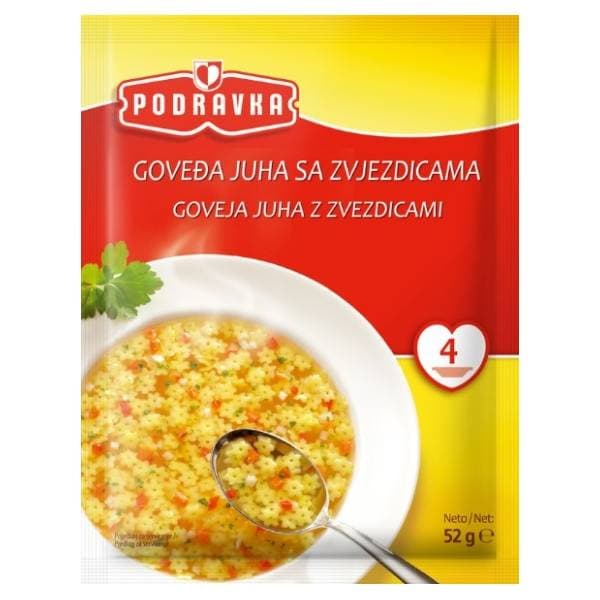 Supa PODRAVKA goveđa sa zvezdama 52g 0