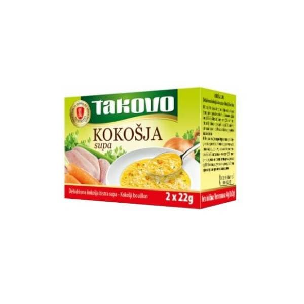 Supa TAKOVO u kocki kokošja 44g 0