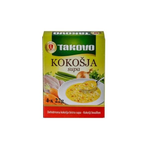Supa TAKOVO u kocki kokošja 88g 0
