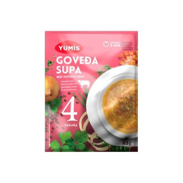 Supa YUMIS goveđa bistra 65g 0