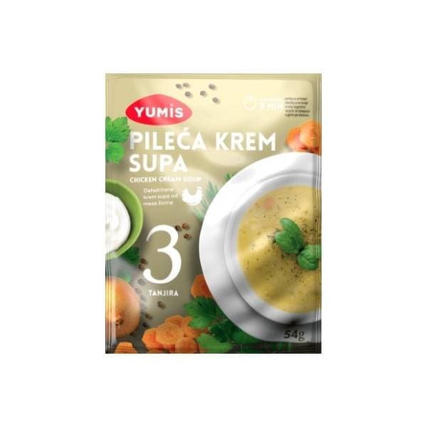Supa YUMIS krem pileća 54g 0