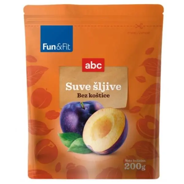 Suve šljive ABC bez košrica 200g 0