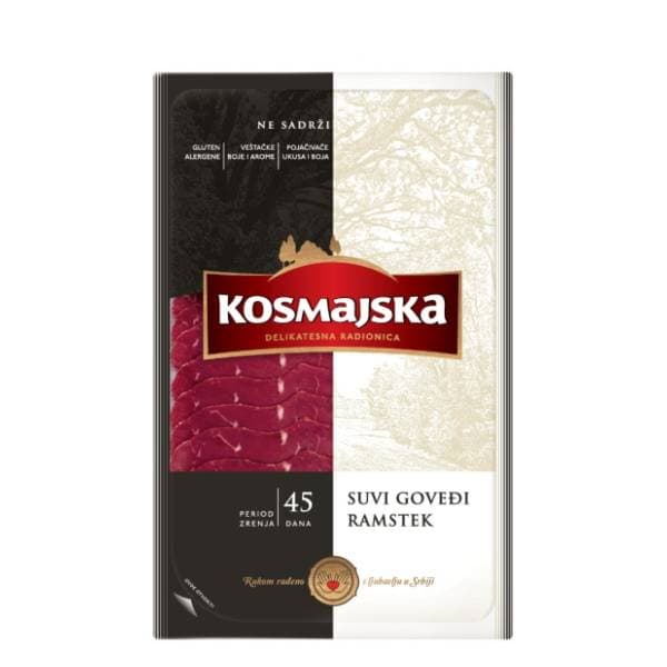 Suvi goveđi ramstek KOSMAJSKA 80g 0