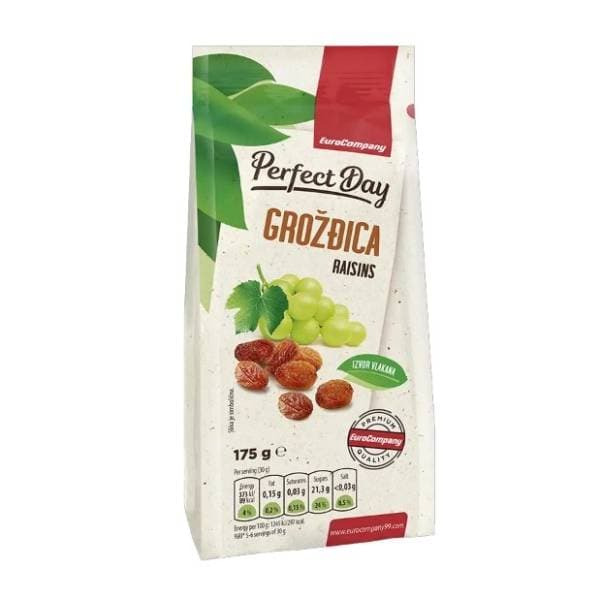 Suvo grožđe EUROCOMPANY Perfect day 175g 0