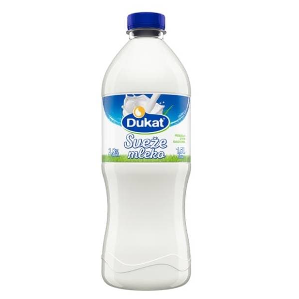Sveže mleko DUKAT 2,8%mm 1.5l 0