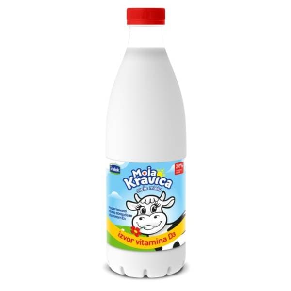 Sveže mleko IMLEK 2,8%mm sa D3 0,968l 0