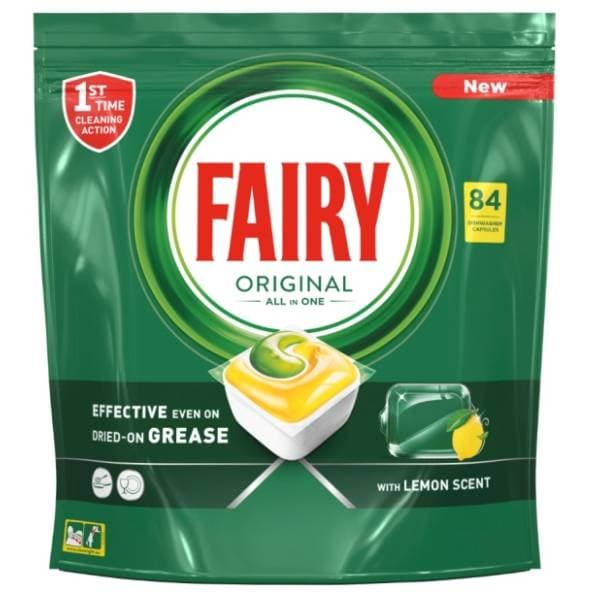Tablete FAIRY All-in-one 84kom 0
