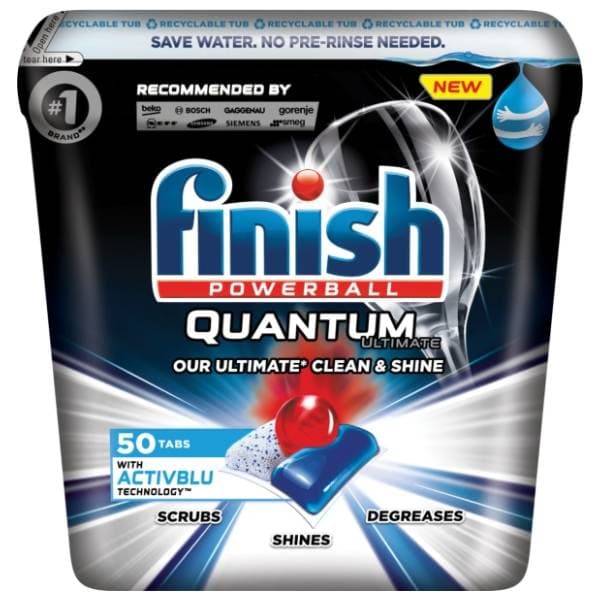 Tablete FINISH quantum Ultimate 50kom 0