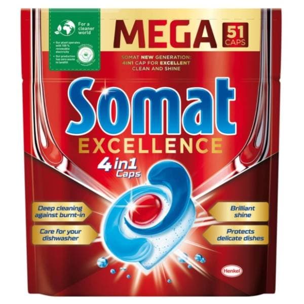 Tablete SOMAT Excellence 51kom 0