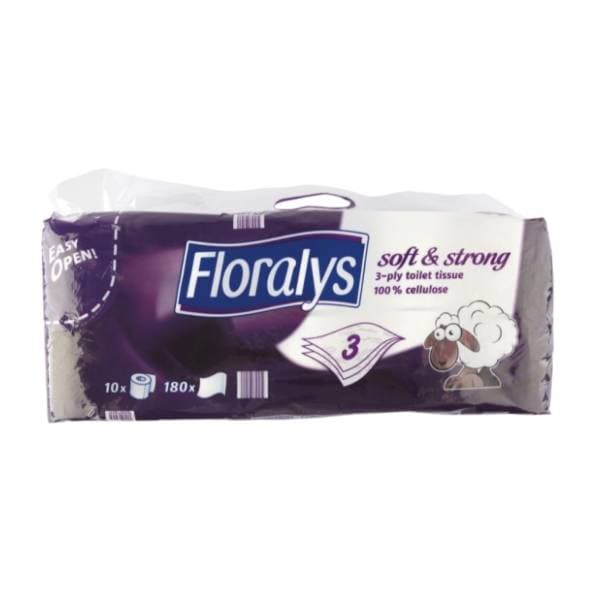 Toalet papir FLORALYS 3sloja 10kom 0