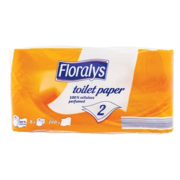 Toalet papir FLORALYS sa mirisom 8kom 0
