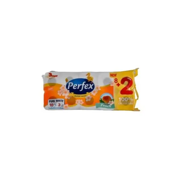 Toalet papir PERFEX breskva 3sloja 10kom 0