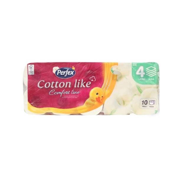 Toalet papir PERFEX cotton like 4sloja 10kom 0