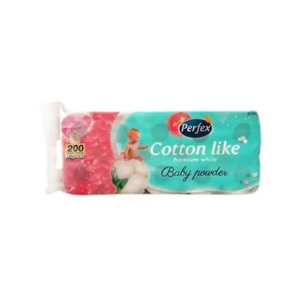 Toalet papir PERFEX cotton like baby powder 10kom 0