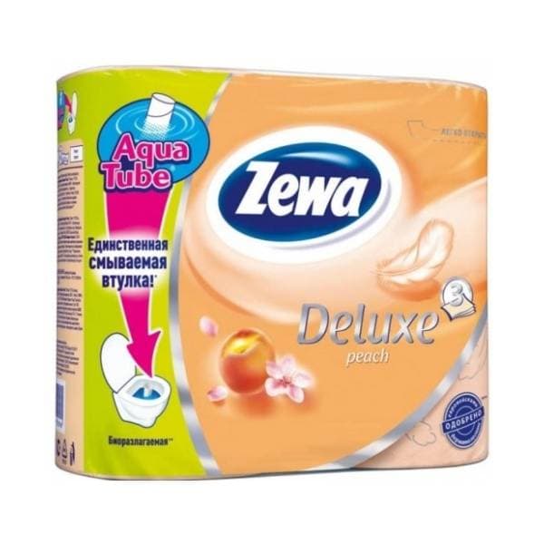 Toalet papir ZEWA parfem peach 4kom 0