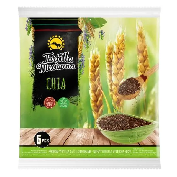 Tortilla MEXICANA Chia 390g 0