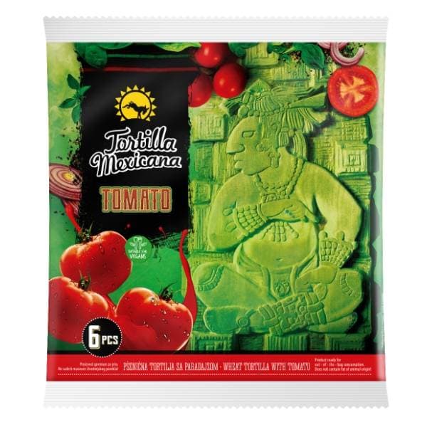 Tortilla MEXICANA Tomato 390g 0