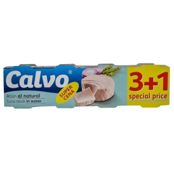 Tunjevina CALVO u sopstvenom soku 4x80g 0