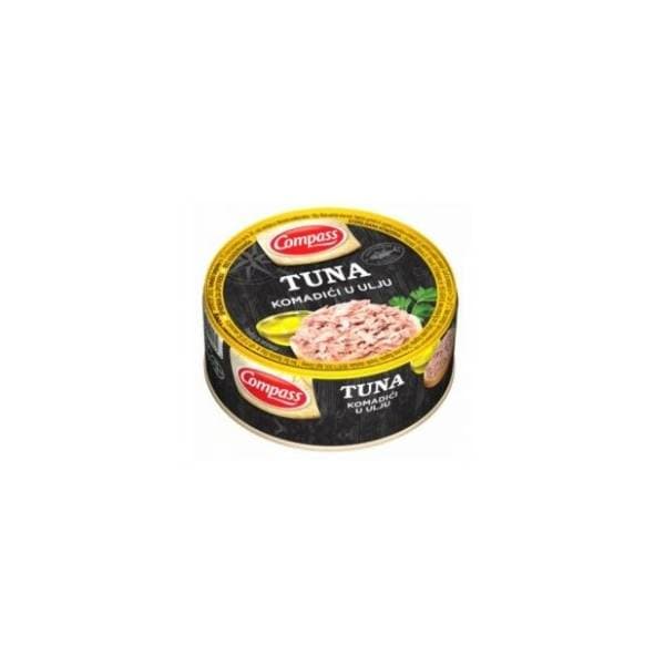 Tunjevina COMPASS komadići u ulju 150g 0