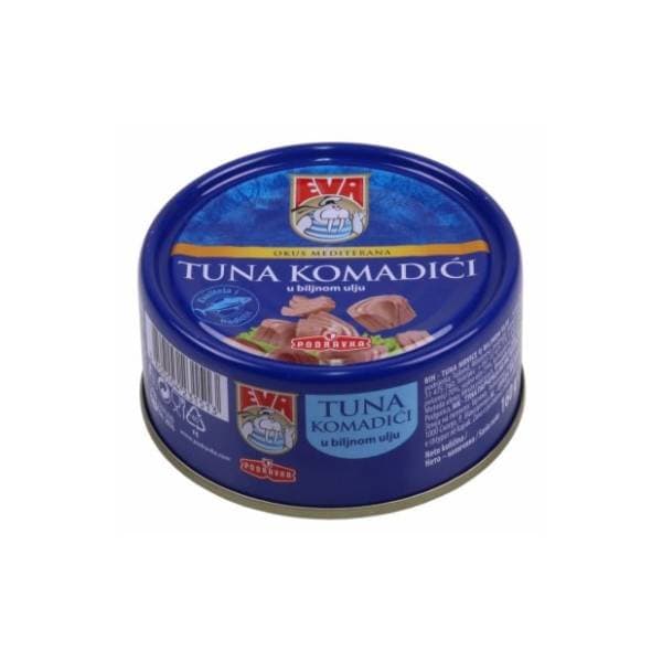 Tunjevina EVA komadići 160g 0