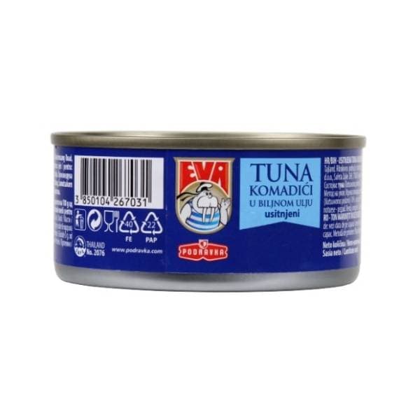 Tunjevina EVA komadići usitnjeni 160g 0