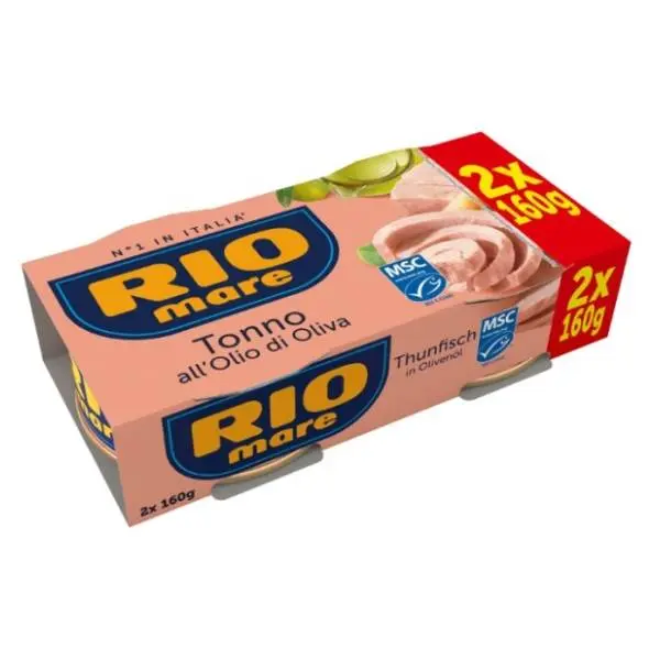 Tunjevina RIO MARE Maslinovo Ulje 2x160g 0