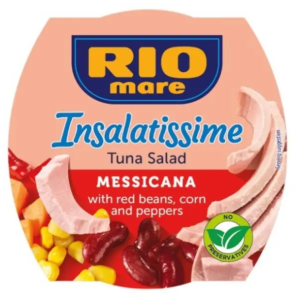Tunjevina RIO MARE Salata Mexicana 160g 0