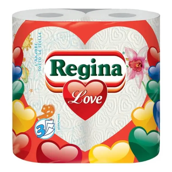 Ubrus REGINA Love 3sloja 2kom 0