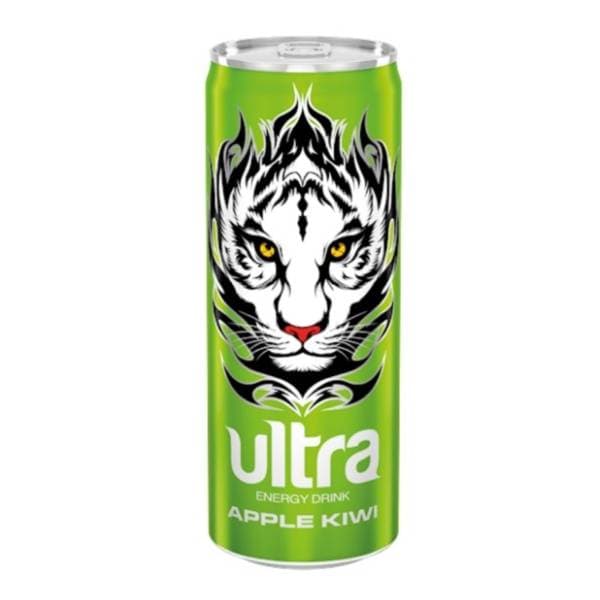 ULTRA ENERGY jabuka kivi 250ml 0