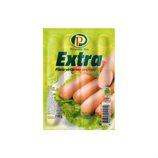Viršle PERUTNINA PTUJ 200g 0