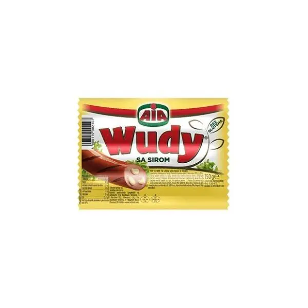 Viršle WUDY Živinska Sir 150g 0