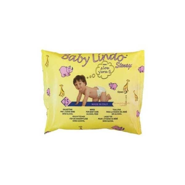 Vlažne maramice BABY LINDO aloe vera 15kom 0