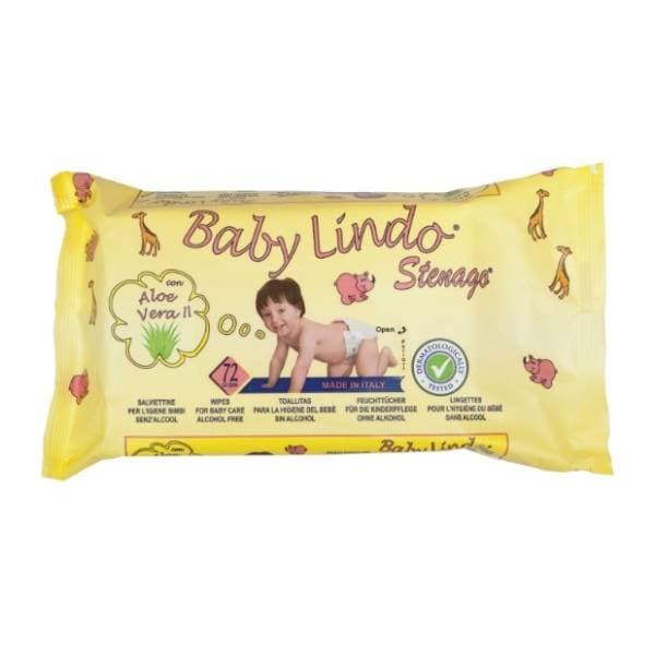 Vlažne maramice BABY LINDO aloe vera 72kom 0