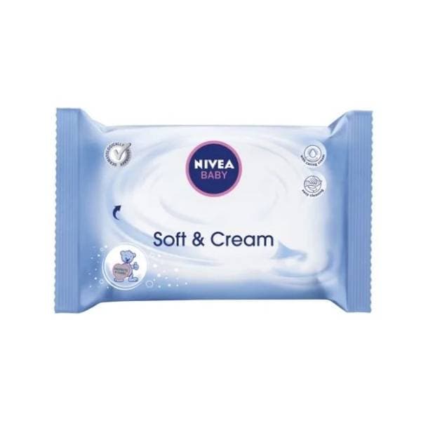 Vlažne maramice NIVEA Soft & Cream 63kom 0