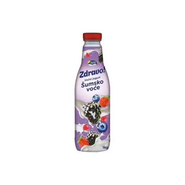 Voćni jogurt ZDRAVO šumsko voće 1kg 0