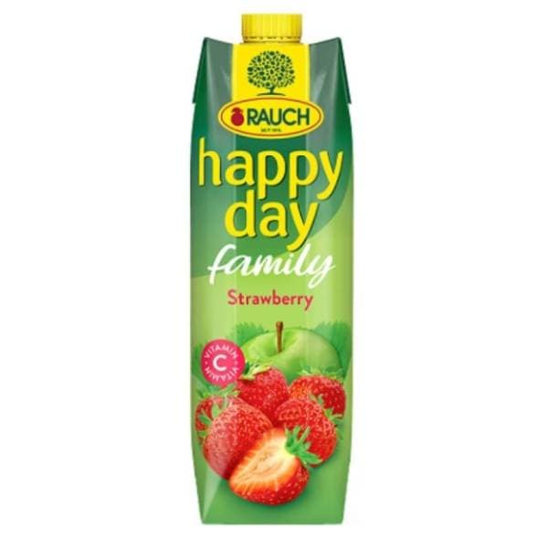 Voćni sok HAPPY DAY Family jagoda 1l 0