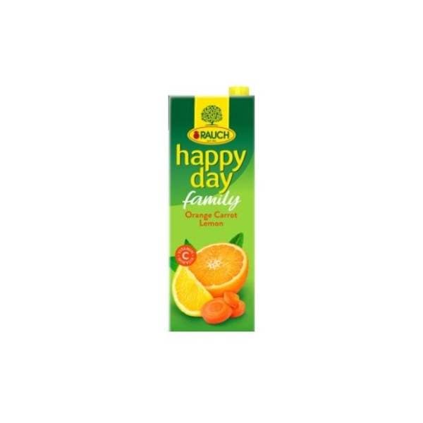 Voćni sok HAPPY DAY Family pomorandža šargarepa limun 1,5l 0