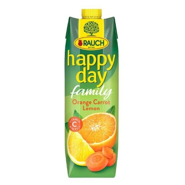 Voćni sok HAPPY DAY Family pomorandža šargarepa limun 1l 0