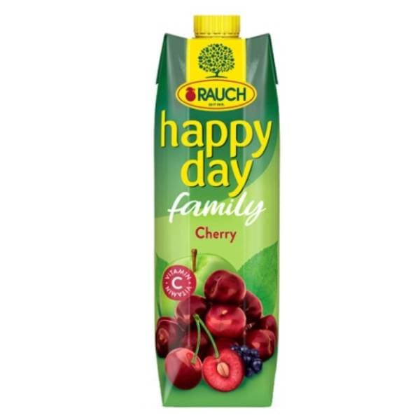 Voćni sok HAPPY DAY Family višnja 1l 0