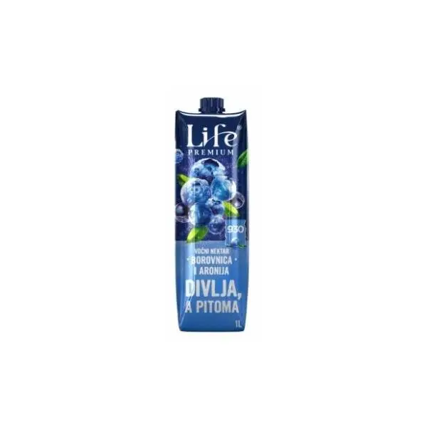 Voćni sok NECTAR Life borovnica 1l 0