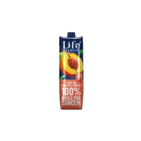 Voćni sok NECTAR Life breskva 100% 1l 0
