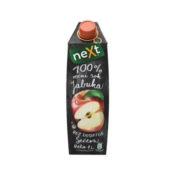Voćni sok NEXT Premium jabuka 100% 1l 0