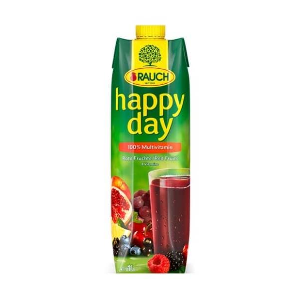 Voćni sok HAPPY DAY multivitamin 100% 1l 0