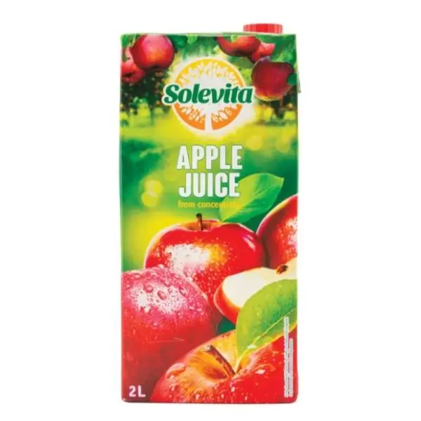 Voćni sok SOLEVITA jabuka 100% 2l 0