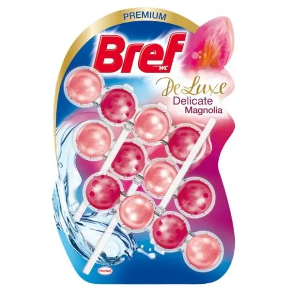 WC osveživač BREF DeLuxe Magnolia 3x50g 0